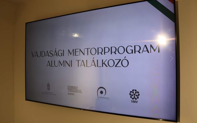 Vajdasági Mentorprogram Alumni Találkozó