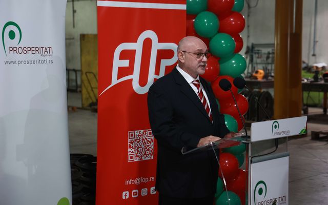 FOP kft. kiemelt jelentőségű közepes gazdasági fejlesztés ünnepélyes átadása 