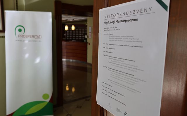 A Vajdasági Mentorprogram harmadik évadának nyitórendezvénye