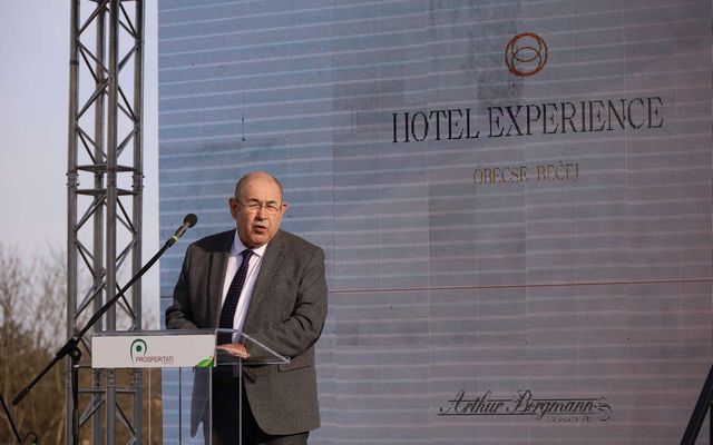 Hotel Experience – Óbecse első négycsillagos szállodájának ünnepélyes alapkőletétele