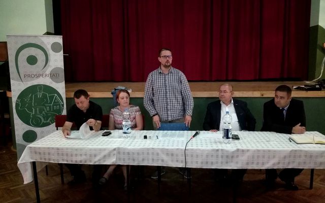IV. pályázati körrel kapcsolatos tájékoztató lakossági fórum Muzslyán (képek)