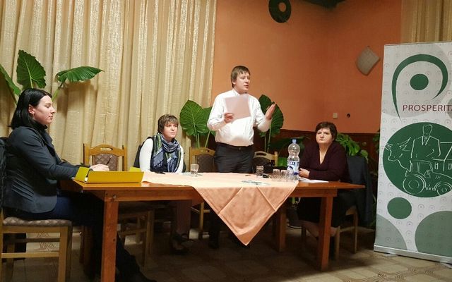 A Prosperitati Alapítvány pályázatainak ismertetése, Nagykikinda (képek)