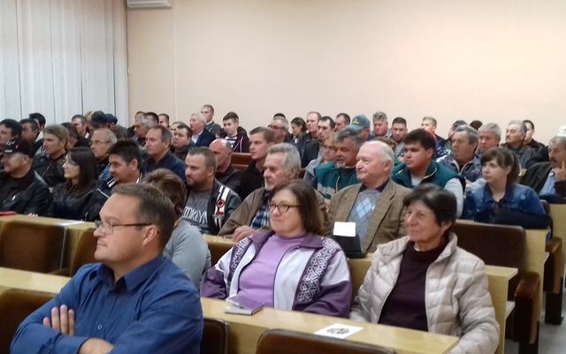 IV. pályázati körrel kapcsolatos tájékoztató lakossági fórum Magyarcsernyén (képek)