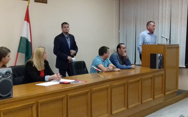 IV. pályázati körrel kapcsolatos tájékoztató lakossági fórum Magyarcsernyén (képek)