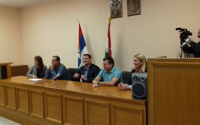 IV. pályázati körrel kapcsolatos tájékoztató lakossági fórum Magyarcsernyén (képek)