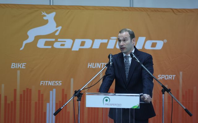 A Capriolo Kft. kiemelt jelentőségű nagyléptékű gazdasági fejlesztés ünnepélyes átadása 