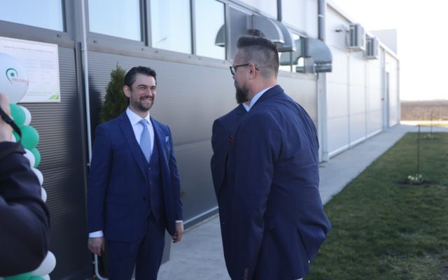 Az East West Bridge Kft. kiemelt jelentőségű közepes léptékű gazdasági fejlesztés ünnepélyes átadása 
