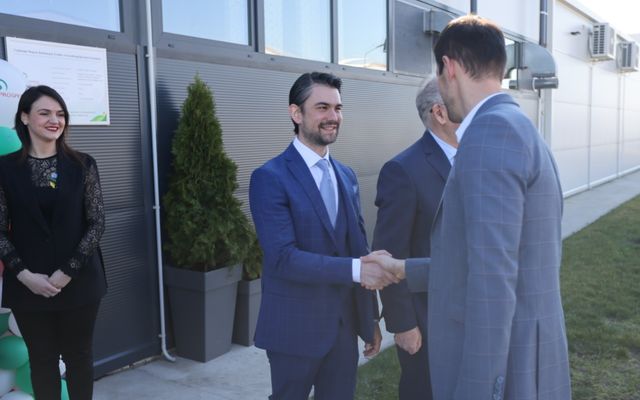 Az East West Bridge Kft. kiemelt jelentőségű közepes léptékű gazdasági fejlesztés ünnepélyes átadása 