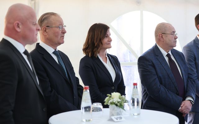 A T-1 Abrasiv Kft. kiemelt jelentőségű közepes és nagyléptékű gazdasági fejlesztés ünnepélyes átadása