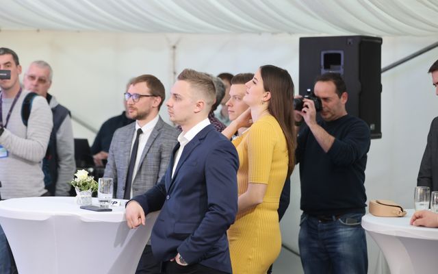 A T-1 Abrasiv Kft. kiemelt jelentőségű közepes és nagyléptékű gazdasági fejlesztés ünnepélyes átadása