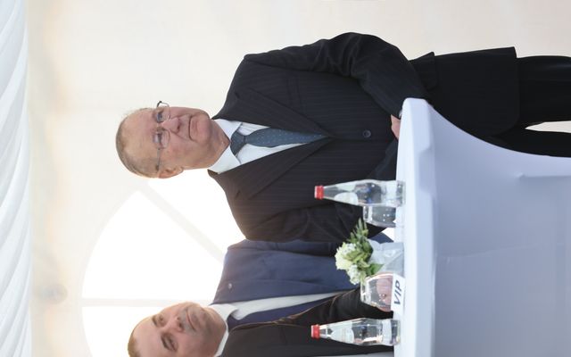 A T-1 Abrasiv Kft. kiemelt jelentőségű közepes és nagyléptékű gazdasági fejlesztés ünnepélyes átadása