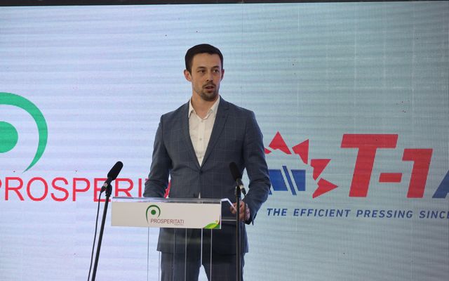 A T-1 Abrasiv Kft. kiemelt jelentőségű közepes és nagyléptékű gazdasági fejlesztés ünnepélyes átadása