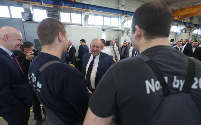 A T-1 Abrasiv Kft. kiemelt jelentőségű közepes és nagyléptékű gazdasági fejlesztés ünnepélyes átadása