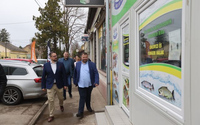 A Fish&Food, Szabó Árpád vállalkozó kiemelt jelentőségű közepes léptékű gazdasági fejlesztésének megtekintése