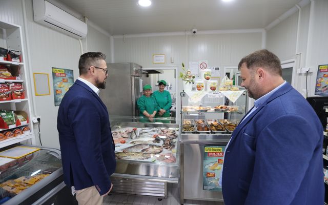 A Fish&Food, Szabó Árpád vállalkozó kiemelt jelentőségű közepes léptékű gazdasági fejlesztésének megtekintése