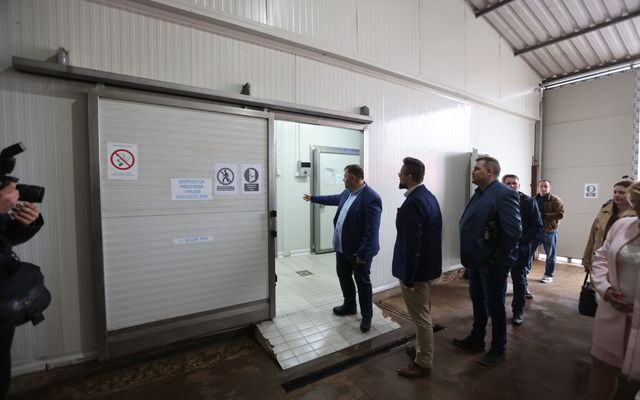 A Fish&Food, Szabó Árpád vállalkozó kiemelt jelentőségű közepes léptékű gazdasági fejlesztésének megtekintése