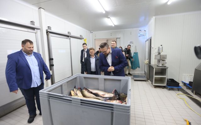 A Fish&Food, Szabó Árpád vállalkozó kiemelt jelentőségű közepes léptékű gazdasági fejlesztésének megtekintése