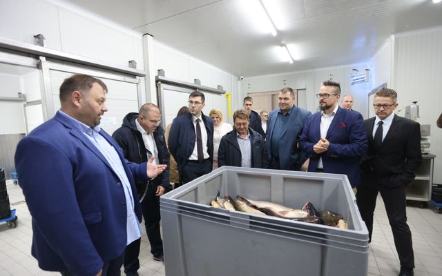 A Fish&Food, Szabó Árpád vállalkozó kiemelt jelentőségű közepes léptékű gazdasági fejlesztésének megtekintése