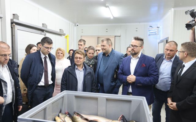 A Fish&Food, Szabó Árpád vállalkozó kiemelt jelentőségű közepes léptékű gazdasági fejlesztésének megtekintése