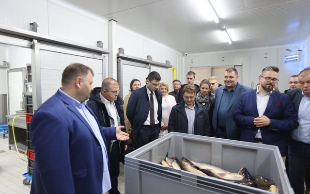 A Fish&Food, Szabó Árpád vállalkozó kiemelt jelentőségű közepes léptékű gazdasági fejlesztésének megtekintése