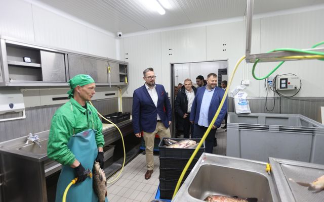 A Fish&Food, Szabó Árpád vállalkozó kiemelt jelentőségű közepes léptékű gazdasági fejlesztésének megtekintése
