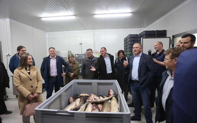 A Fish&Food, Szabó Árpád vállalkozó kiemelt jelentőségű közepes léptékű gazdasági fejlesztésének megtekintése