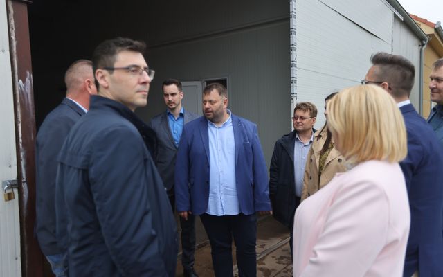 A Fish&Food, Szabó Árpád vállalkozó kiemelt jelentőségű közepes léptékű gazdasági fejlesztésének megtekintése