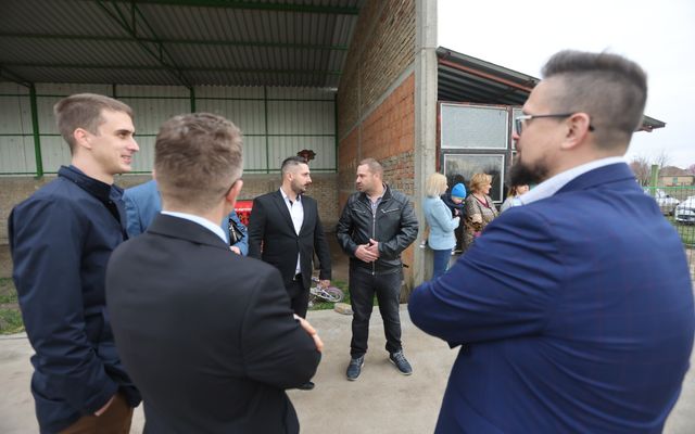 Blazsanik Imre kiemelt jelentőségű közepes léptékű mezőgazdasági fejlesztésének megtekintése