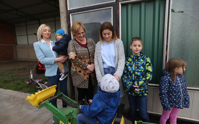 Blazsanik Imre kiemelt jelentőségű közepes léptékű mezőgazdasági fejlesztésének megtekintése