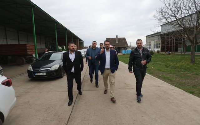 Blazsanik Imre kiemelt jelentőségű közepes léptékű mezőgazdasági fejlesztésének megtekintése