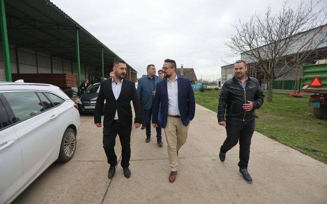 Blazsanik Imre kiemelt jelentőségű közepes léptékű mezőgazdasági fejlesztésének megtekintése