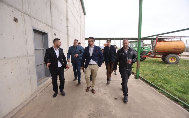 Blazsanik Imre kiemelt jelentőségű közepes léptékű mezőgazdasági fejlesztésének megtekintése