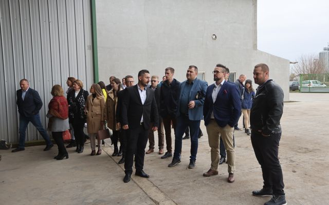Blazsanik Imre kiemelt jelentőségű közepes léptékű mezőgazdasági fejlesztésének megtekintése