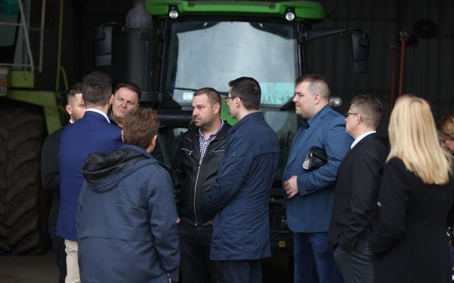Blazsanik Imre kiemelt jelentőségű közepes léptékű mezőgazdasági fejlesztésének megtekintése