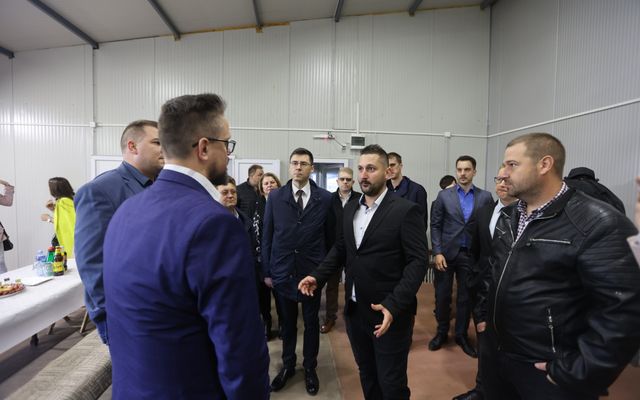 Blazsanik Imre kiemelt jelentőségű közepes léptékű mezőgazdasági fejlesztésének megtekintése