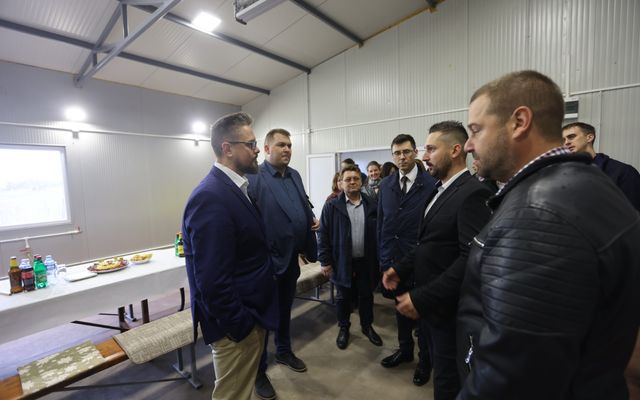 Blazsanik Imre kiemelt jelentőségű közepes léptékű mezőgazdasági fejlesztésének megtekintése