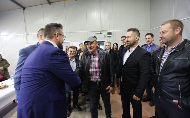 Blazsanik Imre kiemelt jelentőségű közepes léptékű mezőgazdasági fejlesztésének megtekintése