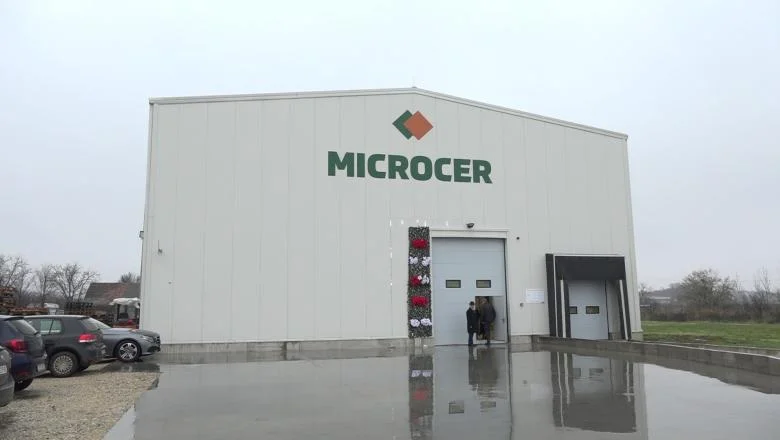 Modern raktárépülettel bővült a magyarkanizsai Microcer Kft.