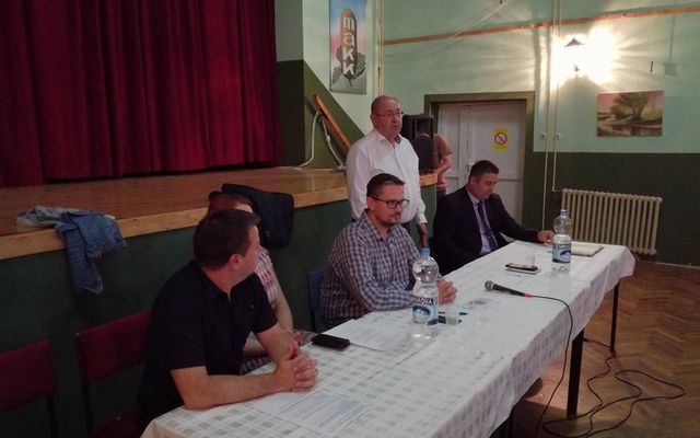 IV. pályázati körrel kapcsolatos tájékoztató lakossági fórum Muzslyán (képek)