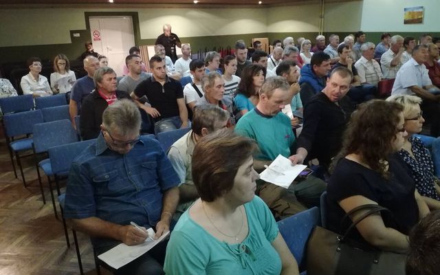 IV. pályázati körrel kapcsolatos tájékoztató lakossági fórum Muzslyán (képek)