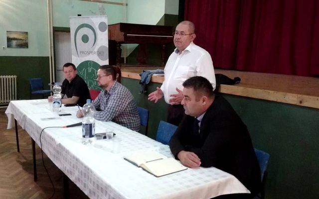 IV. pályázati körrel kapcsolatos tájékoztató lakossági fórum Muzslyán (képek)
