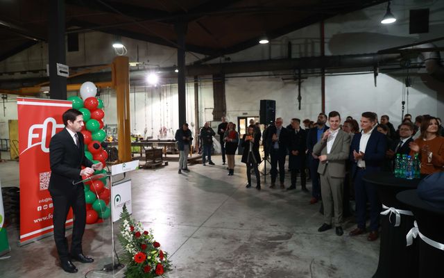 FOP kft. kiemelt jelentőségű közepes gazdasági fejlesztés ünnepélyes átadása 