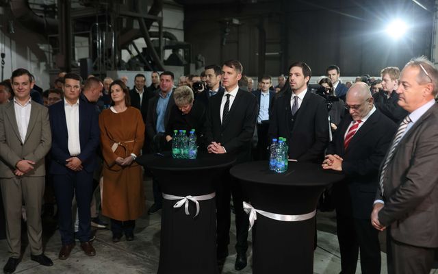 FOP kft. kiemelt jelentőségű közepes gazdasági fejlesztés ünnepélyes átadása 