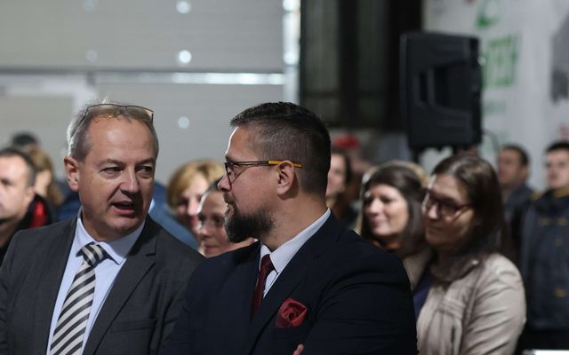 FOP kft. kiemelt jelentőségű közepes gazdasági fejlesztés ünnepélyes átadása 