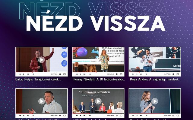 Nézd vissza a Connect+Grow2024 konferencia előadásait!