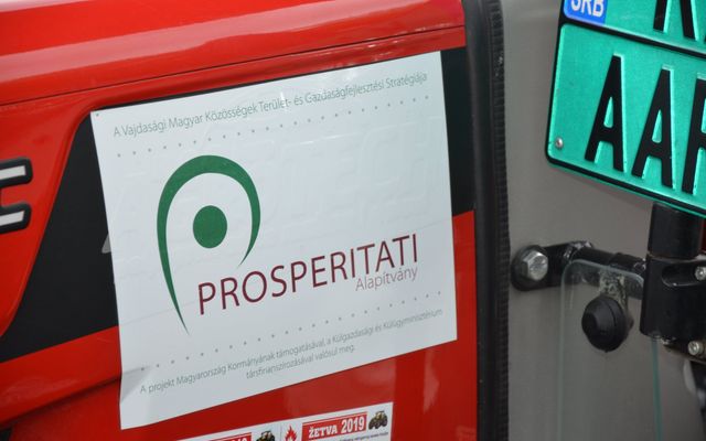 Prosperitati gépkiállítás Horgoson