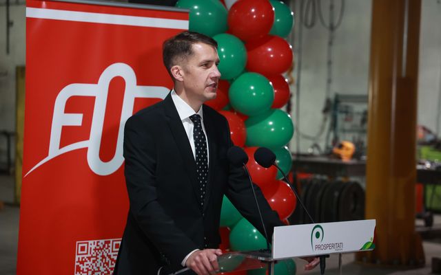 FOP kft. kiemelt jelentőségű közepes gazdasági fejlesztés ünnepélyes átadása 