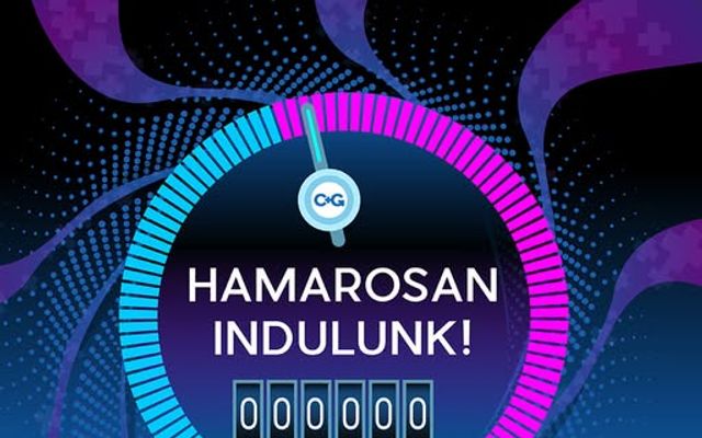 Hamarosan indulunk!