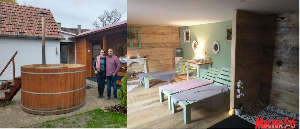 Adán megnyílt a Cottage Spa szaunaház wellnessrészlege