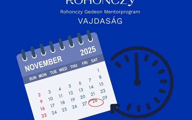 Ma éjfélkor zárul a jelentkezés a Vajdasági Rohonczy Gedeon Mentorprogramra! 